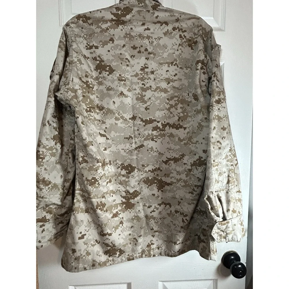 Authentic USMC Desert MARPAT Digital Camo Blouse Small Tall